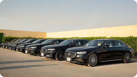 Luxury Cars in Parking